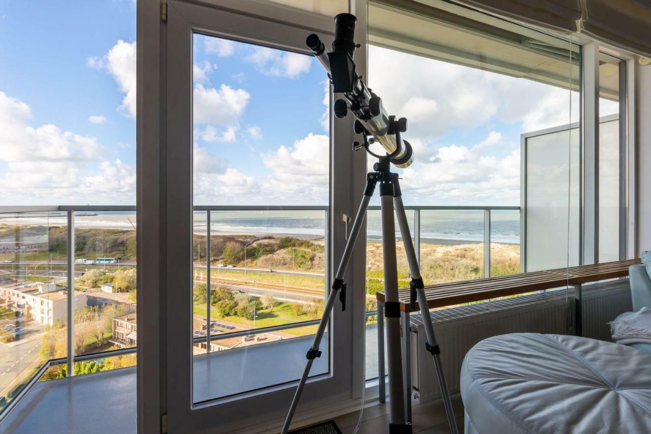 Panoramic & Modern Apartment With Sea View Bredene Exterior photo